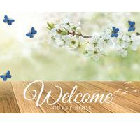 Guest Book To Sign, Welcome: Visitor Sign In Log Book For Beach House, Vacation Rentals, B&B, Guest House, Cabin, AirBnB, Hotel & More (Vacation Stay Guest Books)