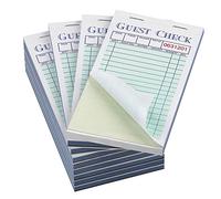 Guest Checks Server Note Pads 1000 Sheets With Carbonless Copy Paper for Restaurants (20 Books) 3.5" x 6.75" Per Ticket Book