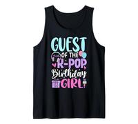 Guest of The K Pop Birthday Girl K-Pop Birthday Party Tank Top