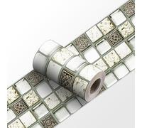 Guest Ruyunlai Self Adhesive Wallpaper Border Boho Mandala YX-223 15x240cm