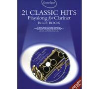 Guest Spot 21 Classic Hits Playalong For Clarinet Blue Book Clt Boo
