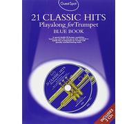 Guest Spot 21 Classic Hits Playalong For Trumpet Blue Book Tpt Book