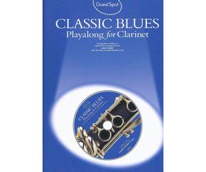 GUEST SPOT CLASSIC BLUES PLAYALONG FOR CLARINET CLT BOOK/CD