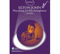 Guest Spot Elton John Playalong For Alto Saxophone Asax Book/2Cd
