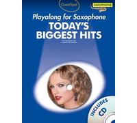 Guest Spot Today's Biggest Hits Alto Saxophone Book/CD