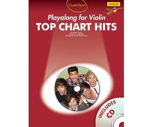 Guest Spot: Top Chart Hits - Violin Book and CD Violin Hal Leonard Europe