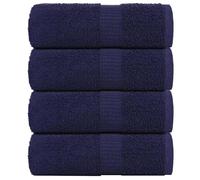Guest Towels "FROGN" 4 pcs Navy Blue 30x50 cm 360 gsm
