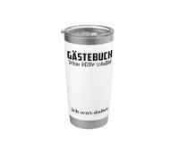 Guestbook Guestlist My Last Days at School Graduation Stainless Steel Insulated Tumbler