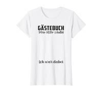 Guestbook Guestlist My Last Days at School Graduation Value Graphic T-Shirt, Women, White, L