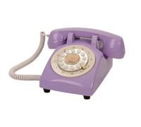 Guestbook Phone Recorder Message Book for Baby Shower Confessions Engagement Purple 22.5x13.5x12 cm