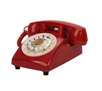 Guestbook Phone Recorder Message Book for Baby Shower Confessions Engagement Red 22.5x13.5x12 cm
