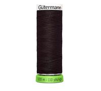Gütermann Thread Sew All 723860 - 100% Recycled Polyester - 100 m - 697 Brown
