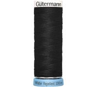 Gütermann creativ All-purpose Sewing Water Repellent Sewing Thread 100 m Polyester Yarn Washable up to 60 °C Handmade Sewing Projects Sewing 000 Black