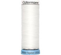 Gütermann Creativ All-purpose Sewing Water Repellent Sewing Thread 100 m Polyester Yarn Washable up to 60 °C Crafts Sewing Projects Sewing 800 White