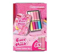 Gütermann Creativ Cute and Pink Sewing Thread Box - Limited Edition Sewing and Embroidery Threads, 8 Spools - 1 Set