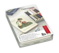 Gütermann creativ Nostalgic Box containing 8 spools of Sew-All Thread in Basic Colours