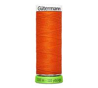 Gütermann creativ Sew-All Polyester Thread No.100 – Bright Orange 0351 – 100 m