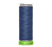 Gütermann G723860-435 Polyester Sewing Thread 435 Blue 100m