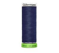 Gütermann G723860-537 Polyester Sewing Thread 537 Blue 100m
