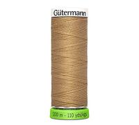 Gütermann Sewing Thread Sew All 723860 – 100% Recycled Polyester 100 m – 591 Brown