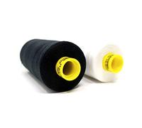Gütermann Mara 120 2-thread sewing set 1000mtr/1093yd per Bobbin Sew-All Polyester Thread Black and White