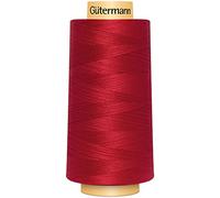 Gütermann Natural Cotton Thread Solids 3,281yd-Red, Red, 3281-Yard