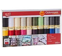 Gütermann Sewing Thread, 20 Colours, 20 x 100 m