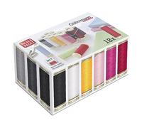 Gütermann Storage Box with Threads, Assorted, 18 Reel,799748