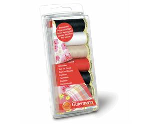 Gütermann Thread PACKS 100m Reels of Sew-All and Cotton Machine Sewing Thread