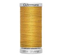 Gütermann Yarn M782 Extra Strong Sewing Thread Polyester 100 m Sewing Machine Yarn for All Heavily Stressed Seams (Ochre 968)