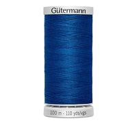 Gütermann Yarn M782 Extra Strong Sewing Thread Polyester 100 m Sewing Machine Yarn for All Heavily Stressed Seams (Royal Blue)