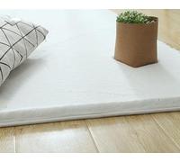 GueTTO Fluffy Faux Rabbit Fur Long Plush Rug, Ins Style Girly Carpet for Bedroom Bedside Bay Window, Non-Slip Photo Props, Multiple Sizes & Colors,White,200x300 cm