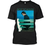 GUEWBF ! Popular Boz Scaggs Silk Degrees American Music Graphic T Shirt SIZEBlackXL
