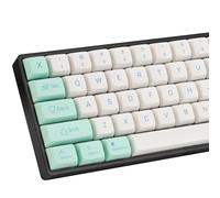 Guffercty 137 Key Set, XDA Profile kred, 75% Cute PBT Keyboard Caps for Mechanical Keyboard (Ice Mint)