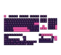 Guffercty kred Cherry Profile PBT Keycaps 156 Key Set, Oil Proof Fade Resistant Keycaps Fit 60%/65%/75%/80%/TKL/100% Mechanical Keyboard (Lively Pulse)