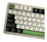 Guffercty kred Cherry Profile PBT Keycaps 170 Key Set, Oil Proof Fade Resistant Keycaps Fit 60%/65%/75%/80%/TKL/100% Mechanical Keyboard (Panda)