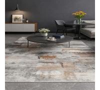 GUGJHFVH Bathroom Rugs Non Slip Kitchen Toilet Hall Hallway Entrance Hardwearing Machine Washable Abstract Modern Gray, 60x90cm