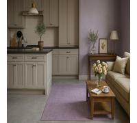 GUGJHFVH Bathroom Rugs Non Slip Kitchen Toilet Hall Hallway Entrance Hardwearing Machine Washable Abstract Purple, 60x90cm