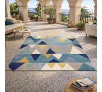 GUGJHFVH Bathroom Rugs Non Slip Kitchen Toilet Hall Hallway Entrance Hardwearing Machine Washable Modern Geometric Green, 60x90cm