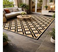 GUGJHFVH Hallway Runner Rug Long Kitchen Runner Rug Soft Non Slip Bedroom Rugs Washable Kitchen Rug Geometric Gold, 90x160cm