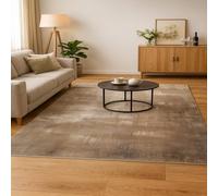 GUGJHFVH Machine Washable Kitchen Area Rugs Dining Non Slip Bedroom,and Living Room Low Pile Carpet Abstract Modern Gray, 60x120cm