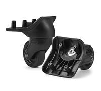 GUGULUZA 1 Pair Luggage Wheel Replacement Spare Spinner Caster for Suitcase Wheel Repair