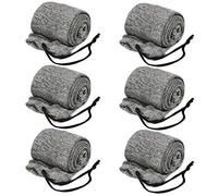 GUGULUZA Pack of 6 Weapons Socks for Long Guns Silicone Oil Treated Knitted Fabric Rifle Sock 132 cm