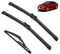 GuGuoZZ Auto Windscreen Wipers for Fiat Tipo 356 2015-2019 Wiper Blades Windshield Windscreen Window Brushes Set of Wiper Wiper replacement