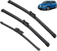GuGuoZZ Auto Windscreen Wipers for VW Touran 1T3 2010-2015 Wiper Blades Windshield Windscreen Window Brushes Set of Wiper Wiper replacement