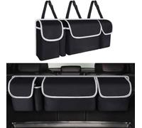 GuGuoZZ Car Boot Organiser for Land Rover Discovery 4 2009-2017 Collapsible Multi Compartment Trunk Waterproof Storage Accessories Organisers