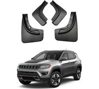GuGuoZZ Car Mud Flaps for Jeep Compass 2017-2024 1.4t Mudguard Fender Mud Flaps Mudflaps Splash Guards Heavy Duty Fender Flares Mudguard Bracket