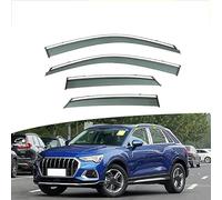 GuGuoZZ Car Wind Deflectors For AUDI Q3 2019+ Edgevisors Ventilated In Rain Window Visors Wind Sun Rain Deflectors Auto Wind Deflectors