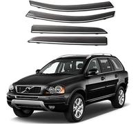 GuGuoZZ Car Wind Deflectors For Volvo XC90 2006-2014 Edgevisors Ventilated In Rain Window Visors Wind Sun Rain Deflectors Auto Wind Deflectors