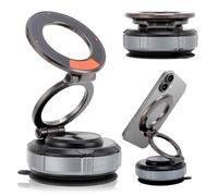 Gugxiom 2026 Upgraded Magnetic Car Phone Holder, Phone Holders for Your Car, 360° Adjustable & Foldable Phone Mount for, Compatible with Android and All Smartphones